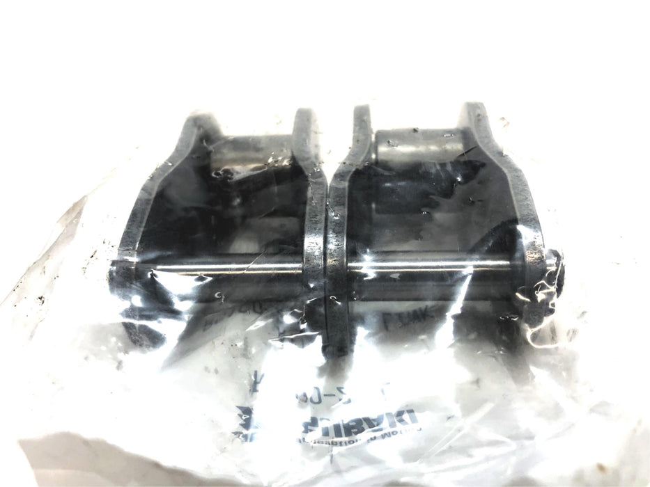 Tsubaki Roller Chain 2 Strand Off-Set Link RS100-2-OL [Lot of 2] NOS