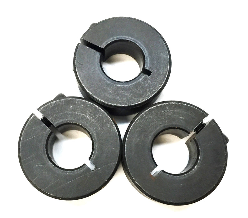 Unbranded 12MM Black Oxide Single-Piece Split Shaft Collar [Lot of 3] NOS