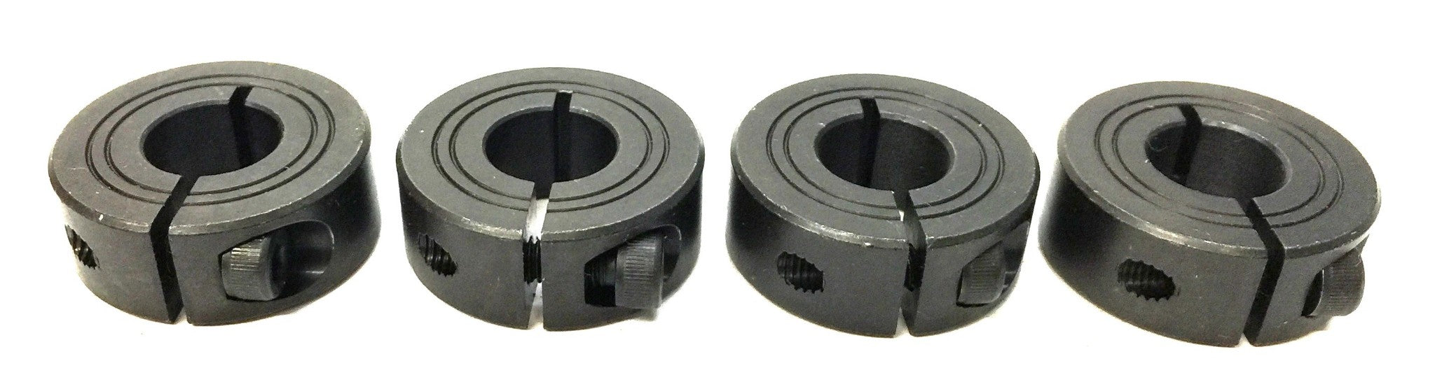 Unbranded 12MM Black Oxide Single-Piece Split Shaft Collar [Lot of 4] NOS