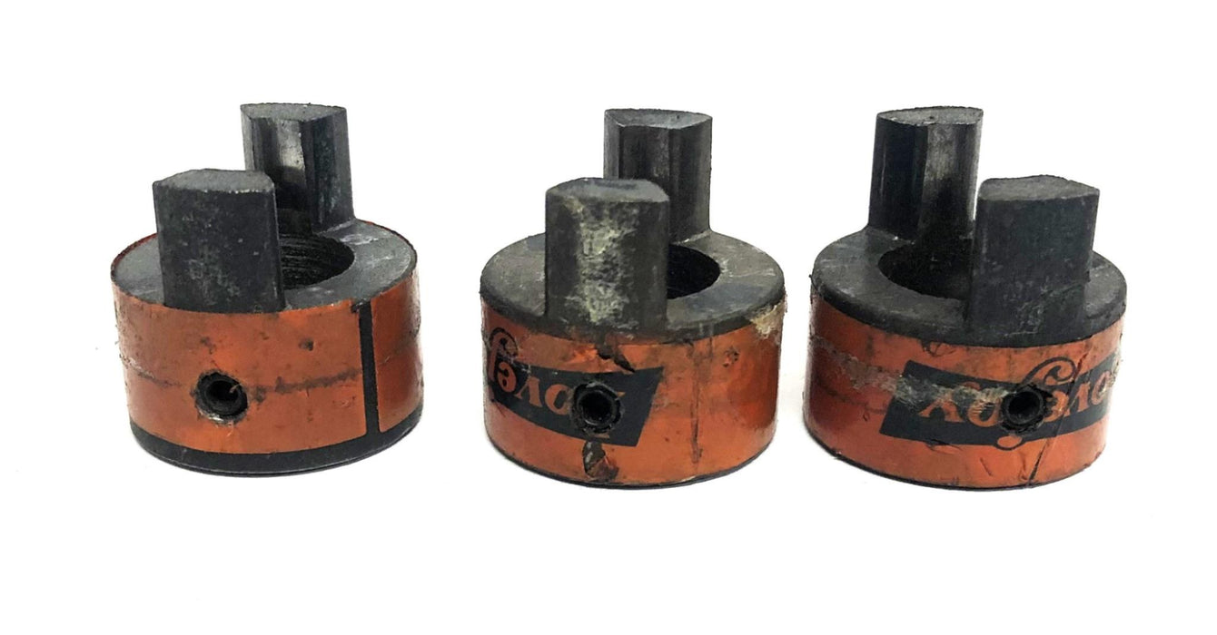 Lovejoy Jaw Coupler Set L-050.625 [Lot of 3] NOS