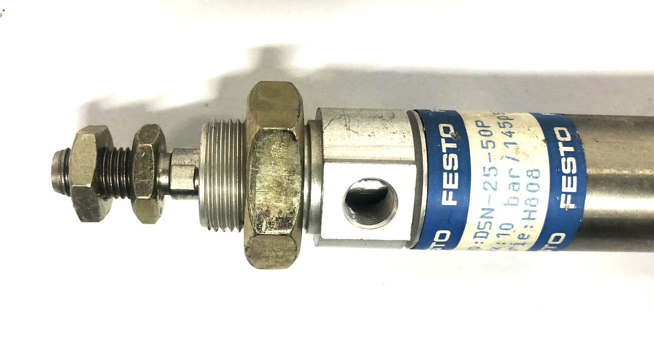 Festo H808 pmax10bar/14psi Cylinder DSN-25-50P NOS
