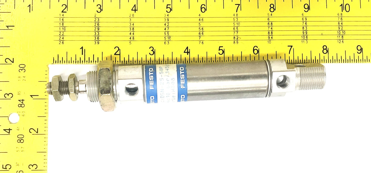 Festo H808 pmax10bar/14psi Cylinder DSN-25-50P NOS