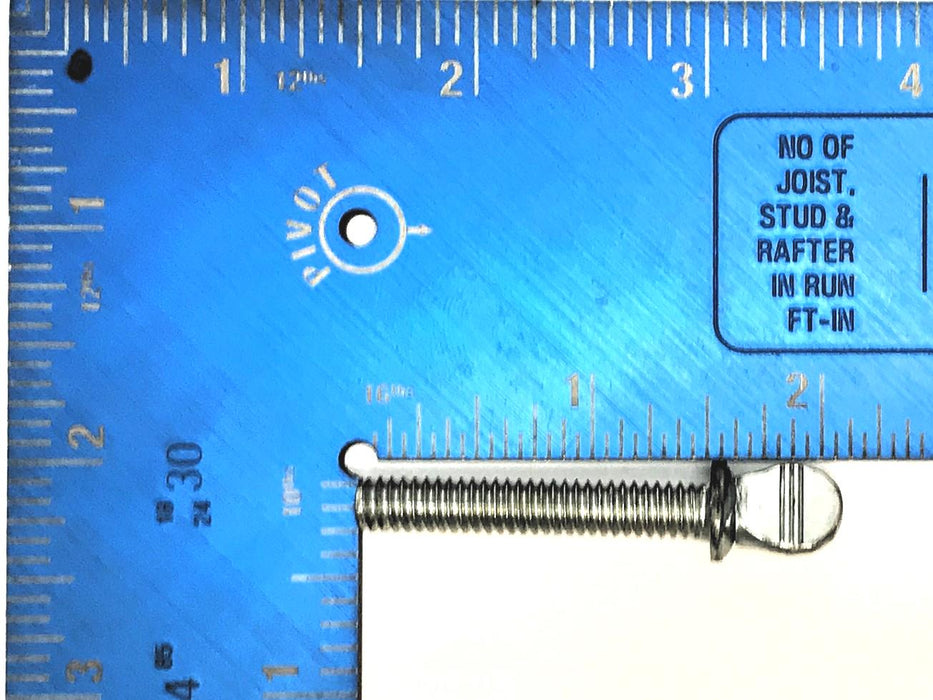 Unbranded 1/4-20 x 1-1/2" Spade Thumb Screw [Lot of 18] NOS