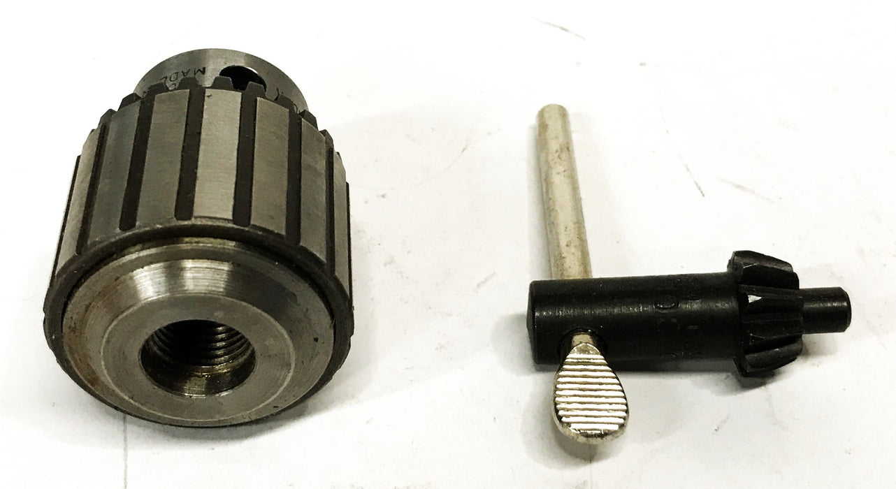 Jacobs 1/4-20 Plain Bearing Chuck and Key 30B-1/4-20 NOS