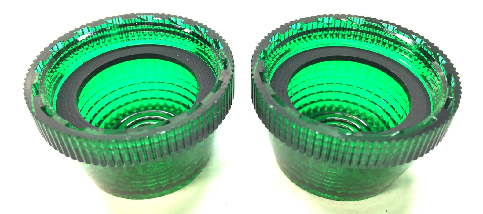 Allen-Bradley Green Acrylic Pilot Light Lens 800T-N26G Ser C [Lot of 2] NOS