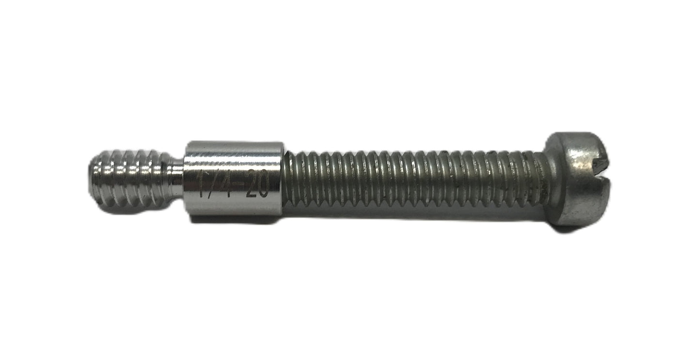 Unbranded 1/4-20 x 1-1/2" Slotted Round Head Machine Screw [Lot of 45] NOS
