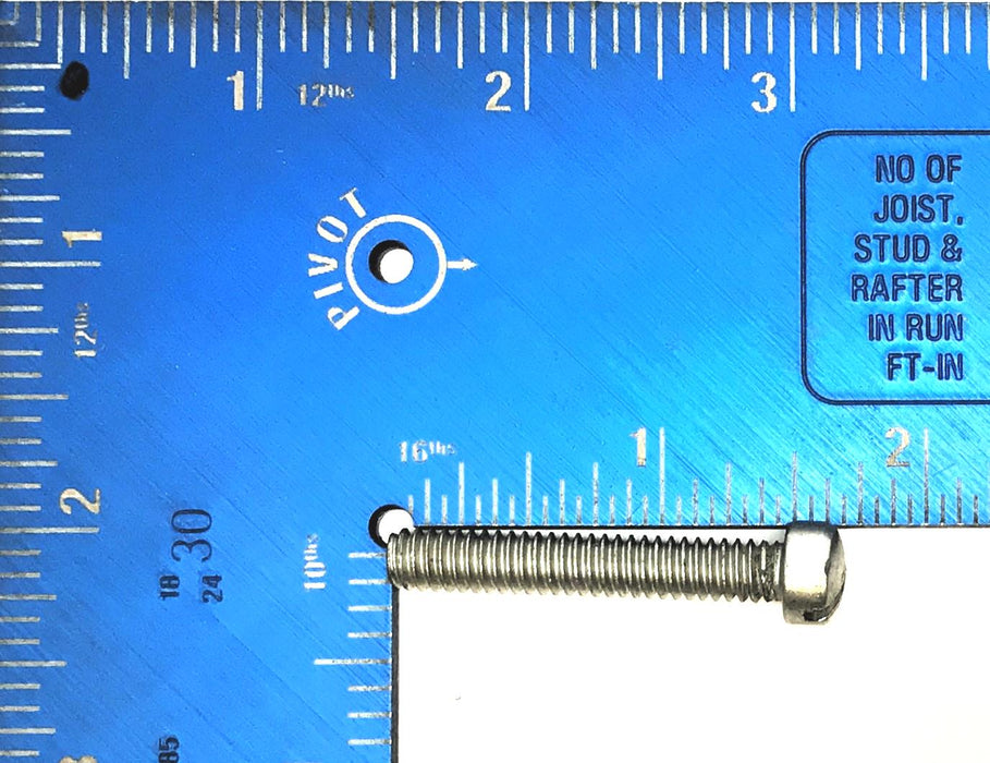 Unbranded 1/4-20 x 1-1/2" Slotted Round Head Machine Screw [Lot of 45] NOS