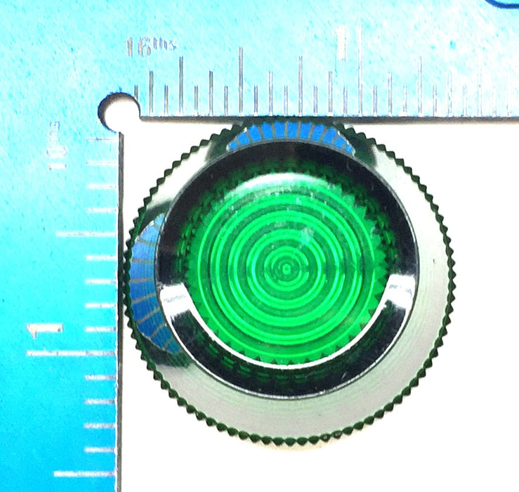 Allen-Bradley Green Acrylic Pilot Light Lens 800T-N26G Ser C [Lot of 2] NOS
