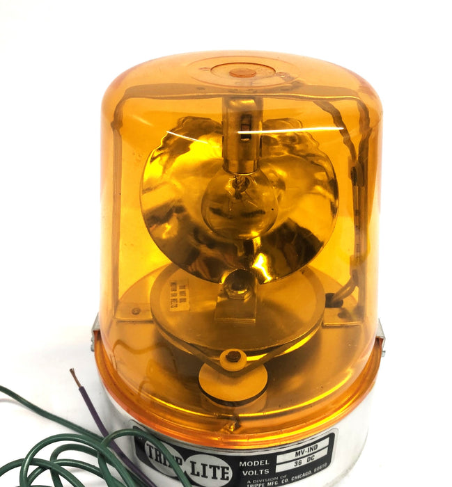 Tripp Lite 36DC Amber Rotating Beacon Light MV-IND NOS