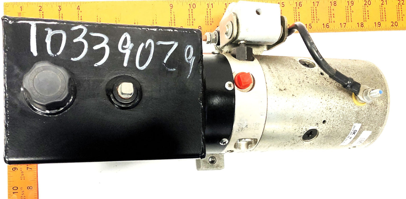 Bucher Hydraulic Cab Jack Pump (Small Broken Piece) M-301-0280 (10339029) NOS