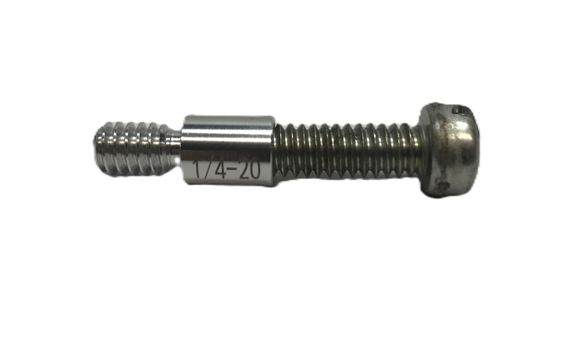 Unbranded 1/4-20 x 1" Slotted Round Head Machine Screw [Lot of 50] NOS