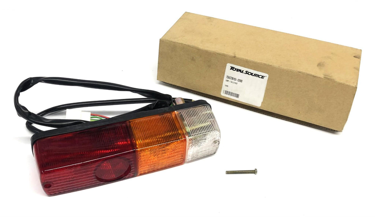 Total Source 12 Volt Tail Light For CAT Forklift CT05153-22900 NOS