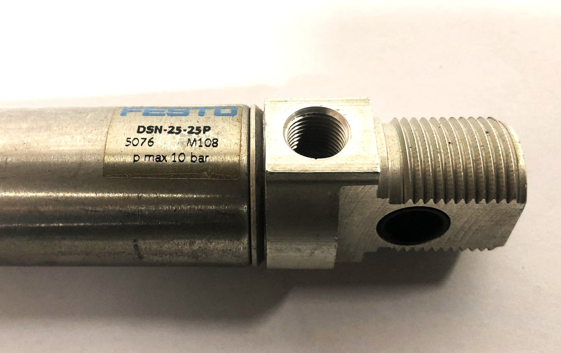 Festo 5076 M108 pmax10bar Cylinder DSN-25-25-P NOS