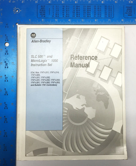 Allen-Bradley SLC 500 and MicroLogix 1000 Reference Manual 956500-02 NOS