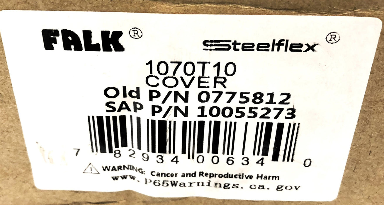 Falk Steelflex 1070T10D Cover W/ Hardware & Seals 0775812 (10055273) NOS