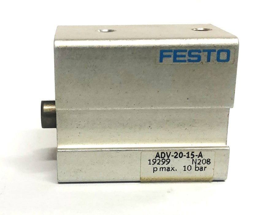 Festo 19299 N508 pmax10bar Cylinder ADV-20-15-A USED