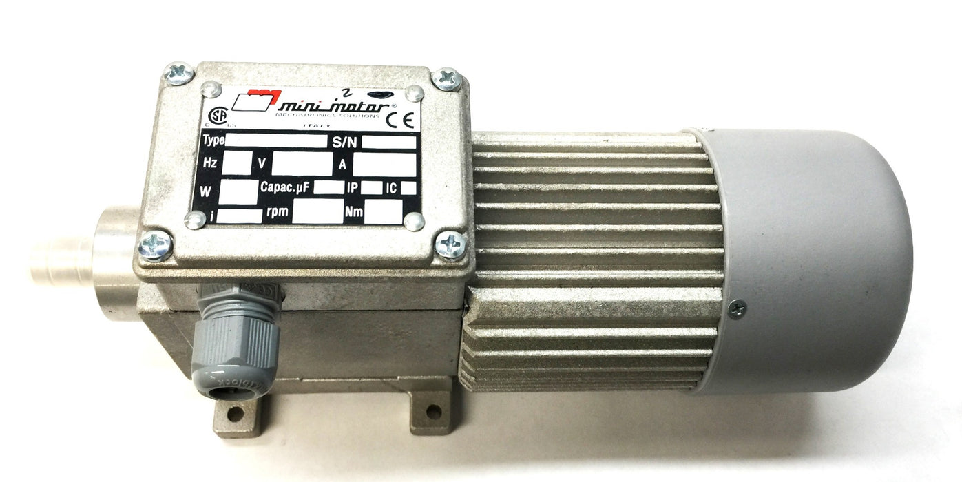 Minimotor 50Hz 74W 230/400V 114RPM Gearmotor AC320P2T NOS