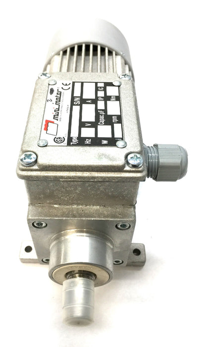 Minimotor 50Hz 74W 230/400V 114RPM Gearmotor AC320P2T NOS