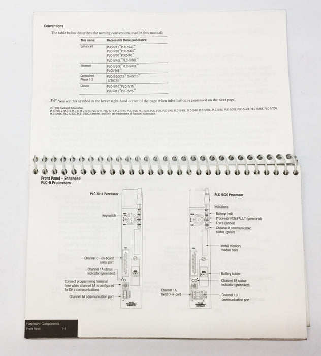 Rockwell Automation/AB 1785 PLC-5 Programmable Controllers Quick Ref. 955135-35