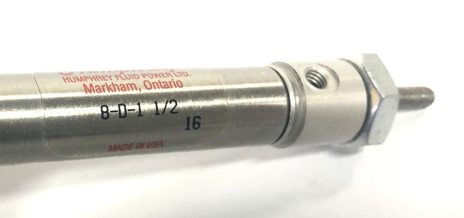 Humphrey Cylinder 8-D-1 1/2 NOS