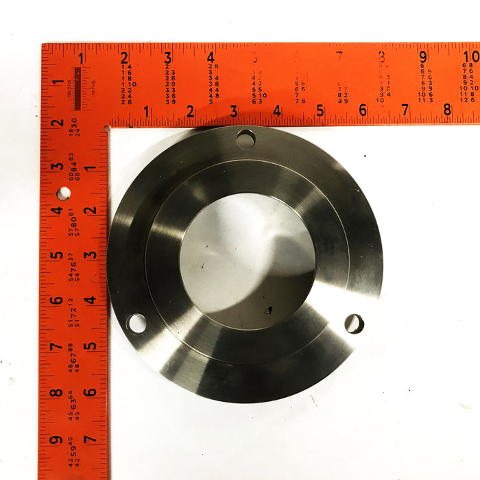 Unbranded Stainless Steel Pump Ridged Flange NOS