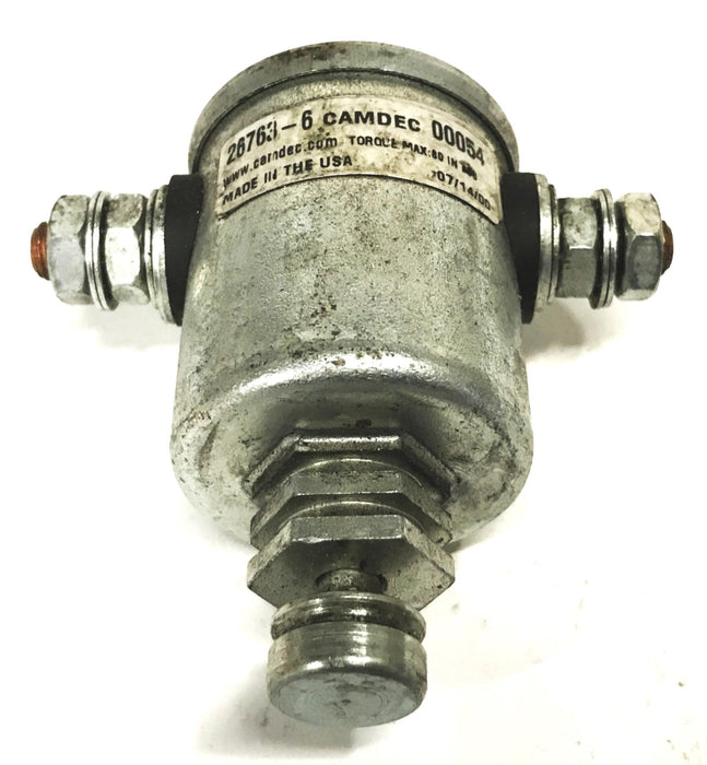Camdex Threaded 2 Cannister Solenoid Pump Switch 26763-6 USED