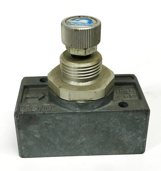 Festo Throttle Choke Valve GR3/8B [Lot of 2] NOS