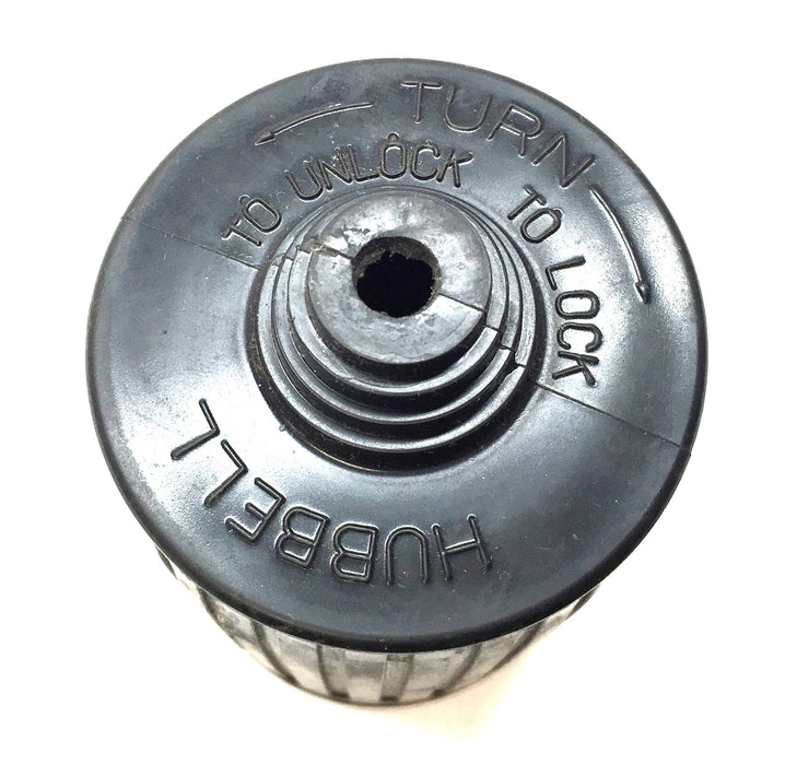 Hubbell Black Socket Boot Sleeve P-5692-01 NOS