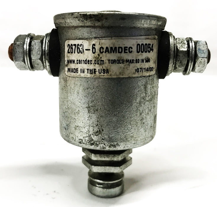 Camdex Threaded 2 Cannister Solenoid Pump Switch 26763-6 USED