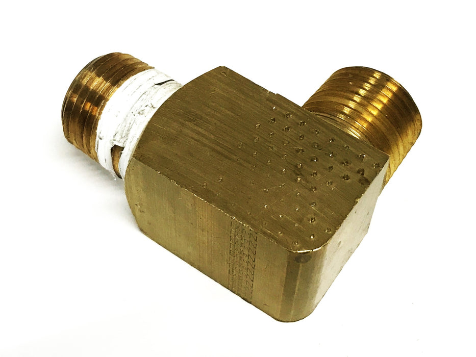 Eaton Weatherhead 7/8 inch NPT Male x 7/8 inch NPT Brass Elbow NOS