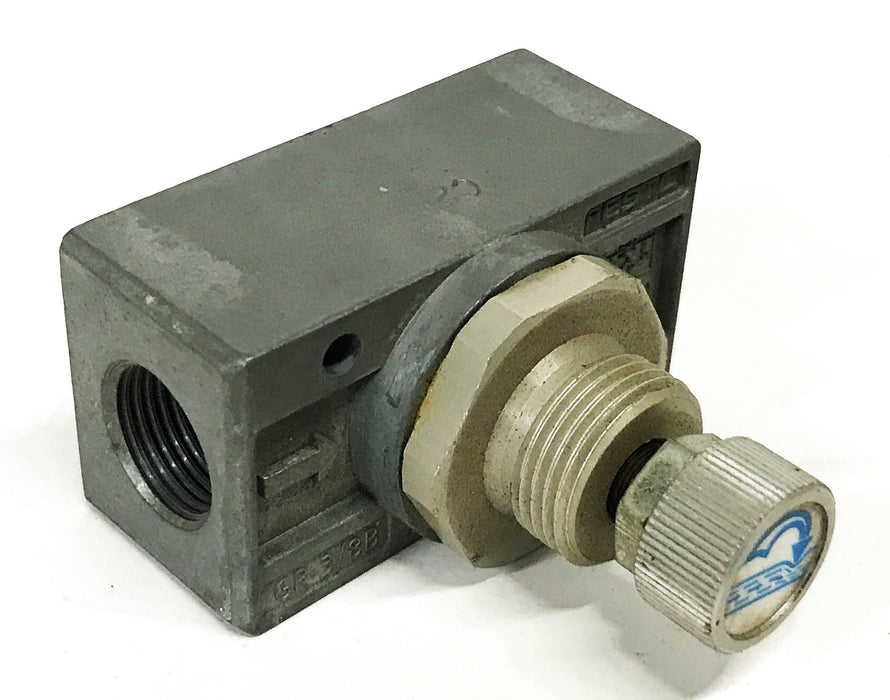 Festo Throttle Choke Valve GR3/8B [Lot of 2] NOS