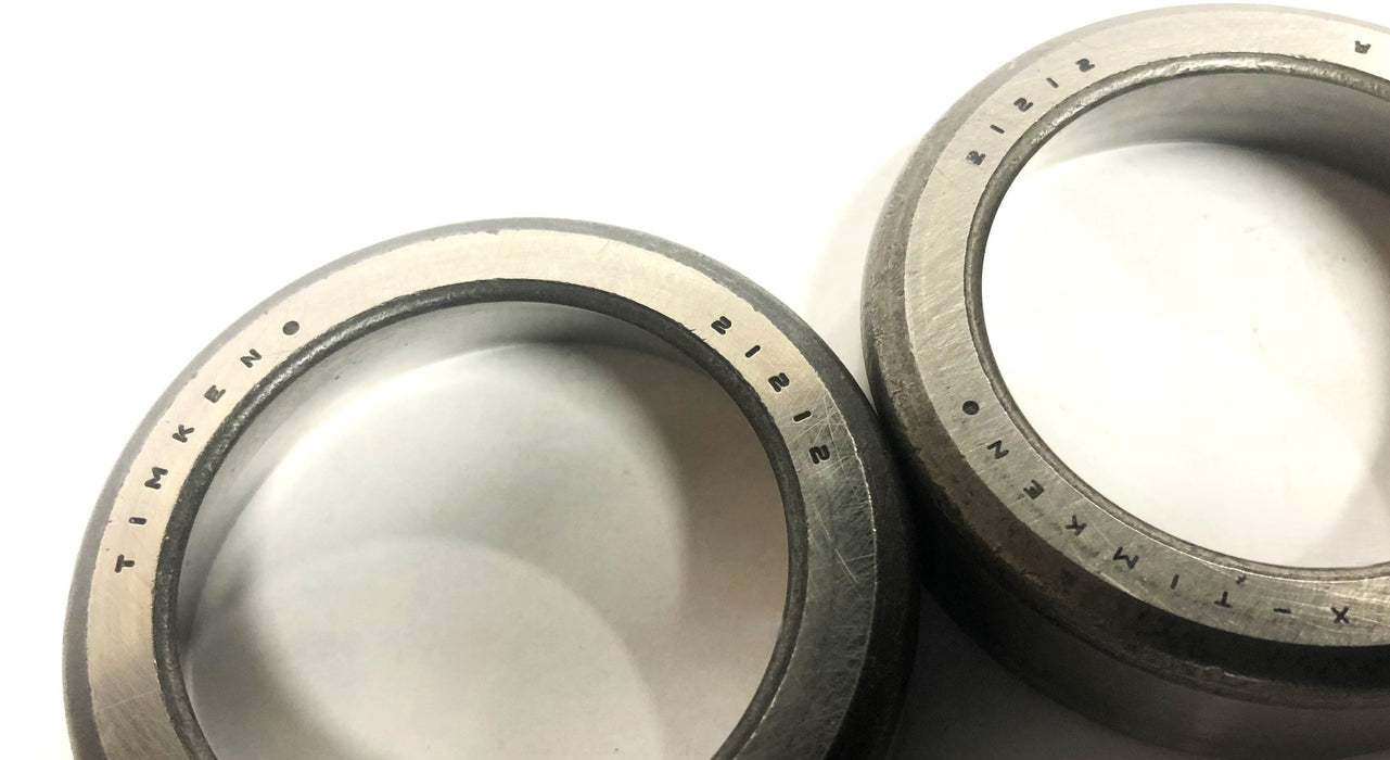 Timken Cylindrical Roller Bearing Cup 21212 [Lot of 2] NOS