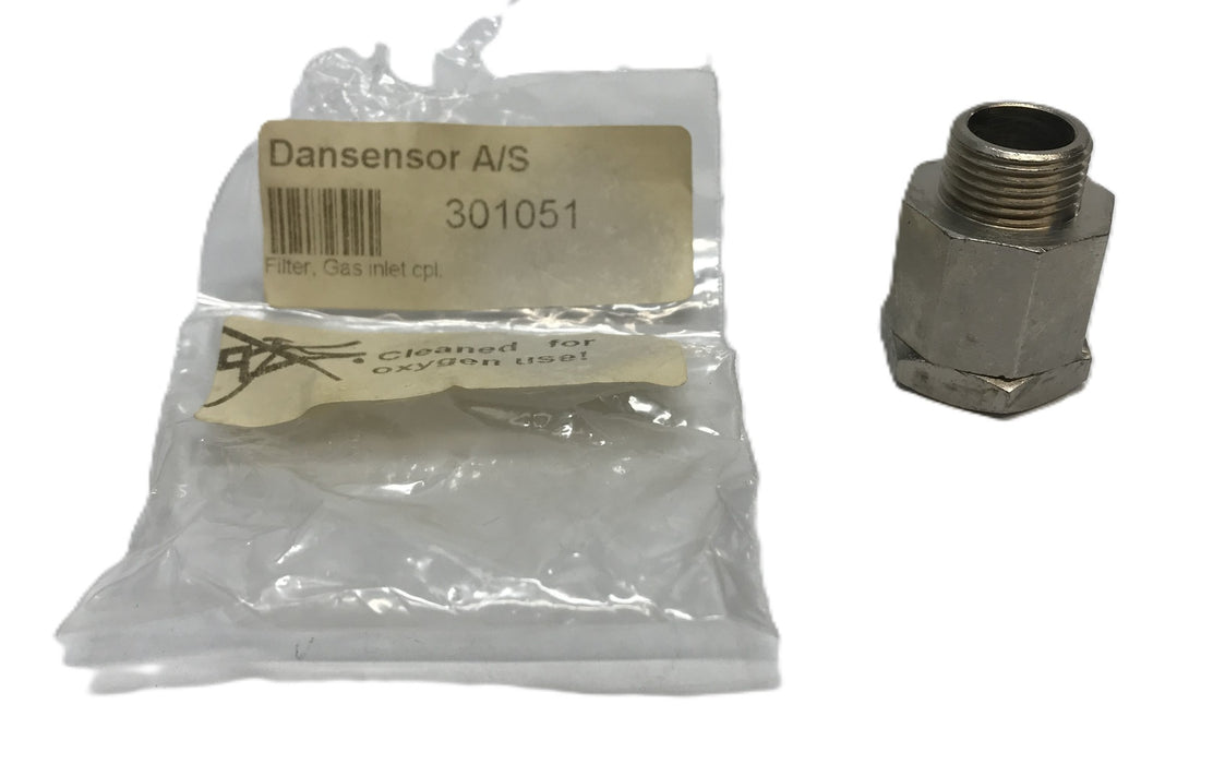 Dansensor Gas Inlet Coupling Filter (No Gasket) 301051 NOS