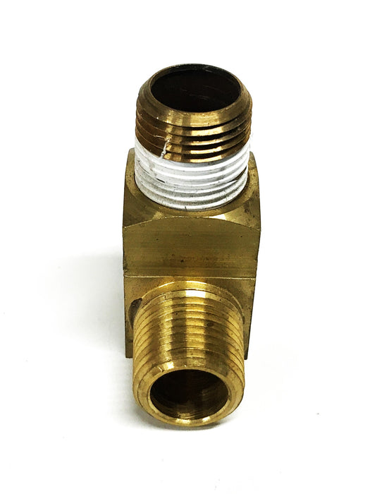 Eaton Weatherhead 7/8 inch NPT Male x 7/8 inch NPT Brass Elbow NOS