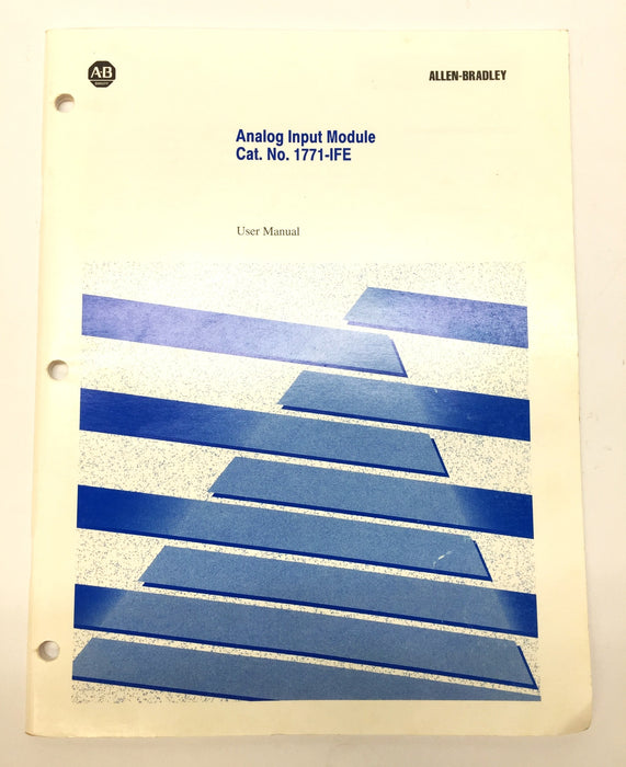 Rockwell/Allen-Bradley Analog Input Module 1771-IFE User Manual 955115-88 NOS