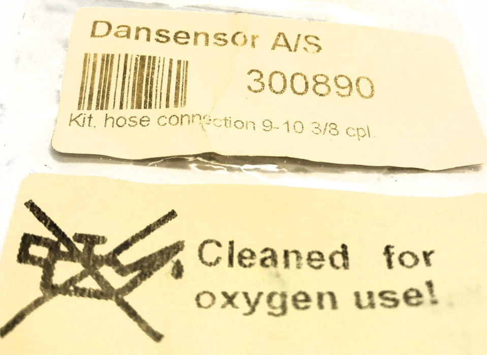 Dansensor Barbed Hose Coupling Kit 300890 [Lot of 3] NOS