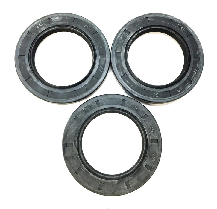 NAK 40 X 62 X 7 Nitrile Oil Seal TC406274 [Lot of 3] NOS