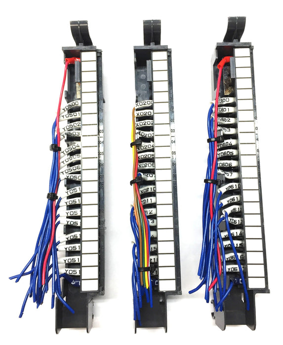 Buchanan 21-PIN Strip-Block Field Wiring Swing Arm 1771-WH [Lot of 3] USED
