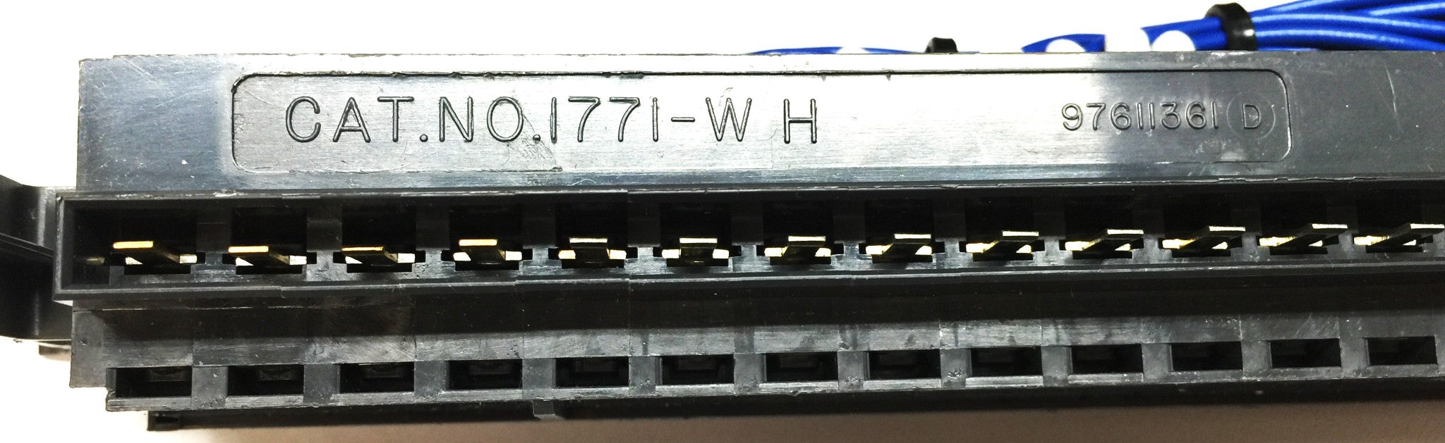 Buchanan 21-PIN Strip-Block Field Wiring Swing Arm 1771-WH [Lot of 3] USED