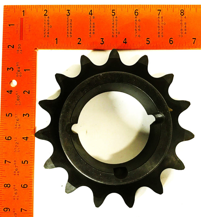 Martin 15-Tooth 2517 Roller Chain Sprocket 100BTB15H NOS