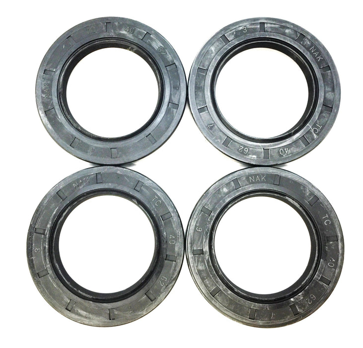 NAK 40 X 62 X 7 Nitrile Oil Seal TC406274 [Lot of 4] NOS