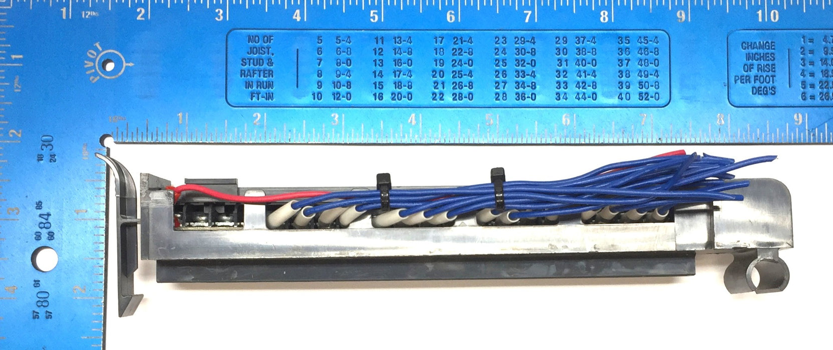 Buchanan 21-PIN Strip-Block Field Wiring Swing Arm 1771-WH [Lot of 3] USED
