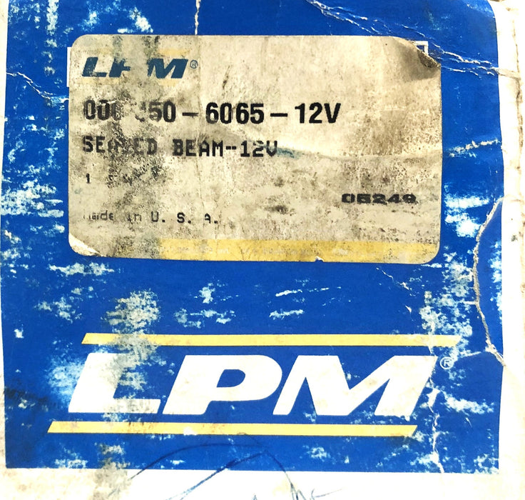 LPM Sealed Beam 450-6065-12V NOS