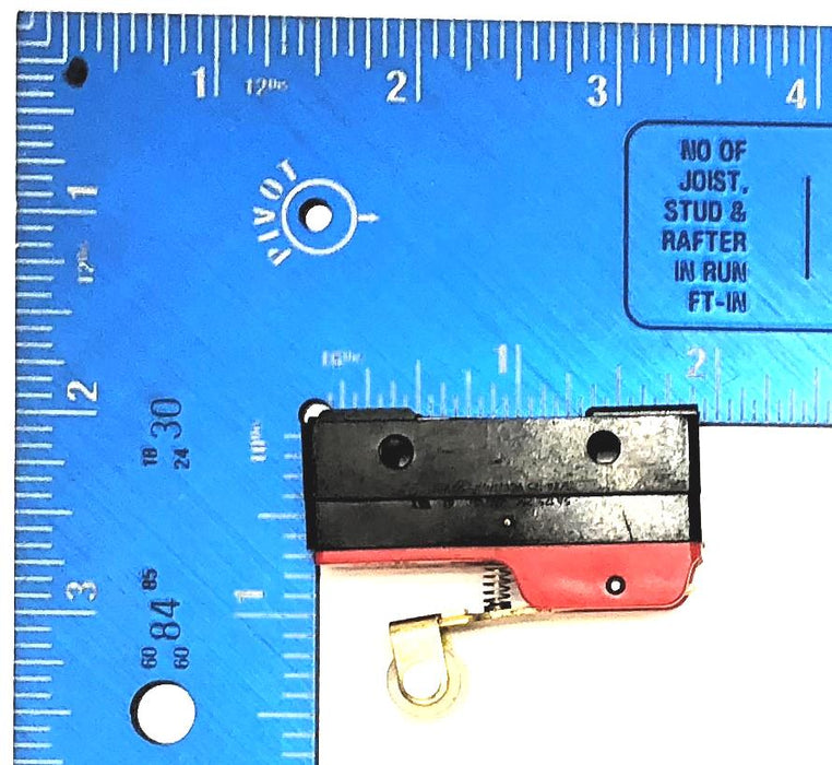 Micro Switch Roller Lever Limit Switch BZ-2RW822543 NOS