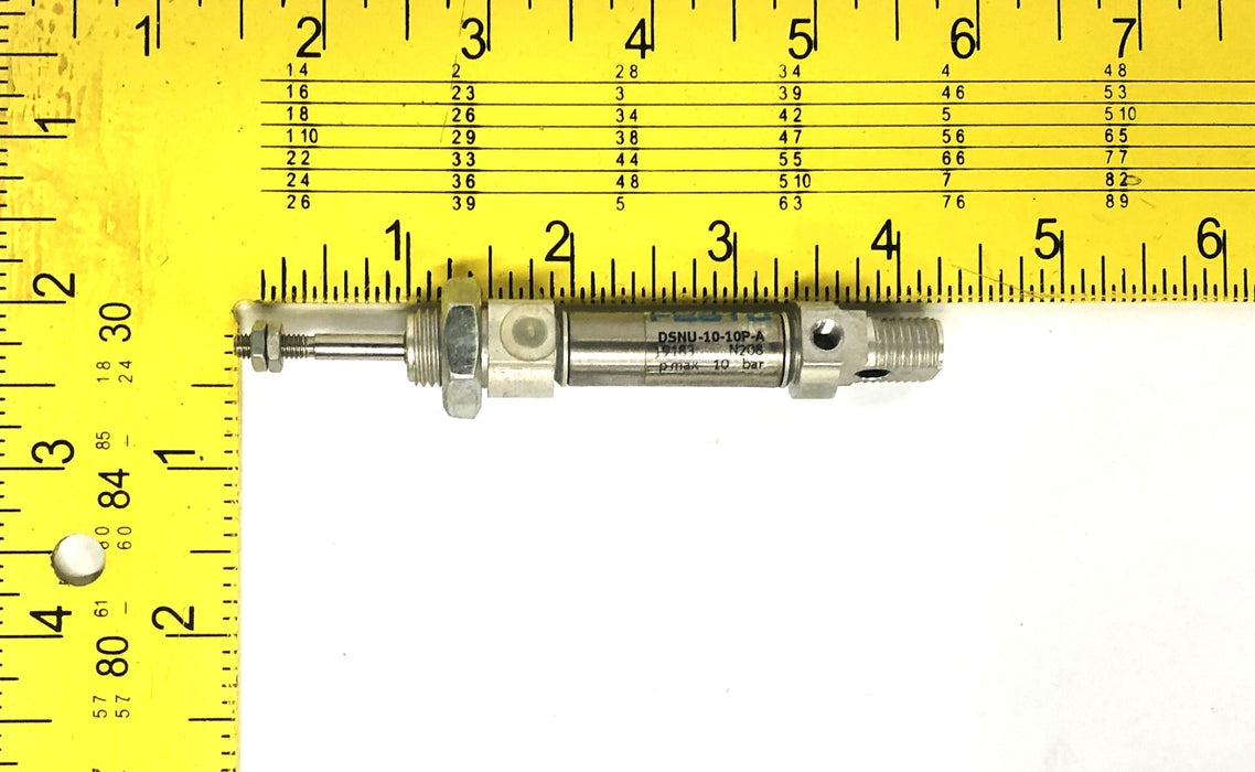 Festo 19183 N208 pmax.10bar Cylinder DSNU-10-10P-A NOS