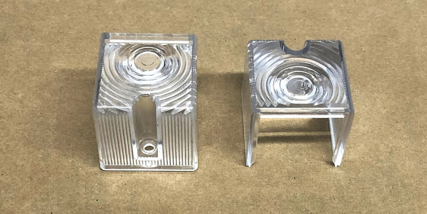 Total Source Clear End Lens For Clark Forklift LP350-6900-CL [Lot of 2] NOS