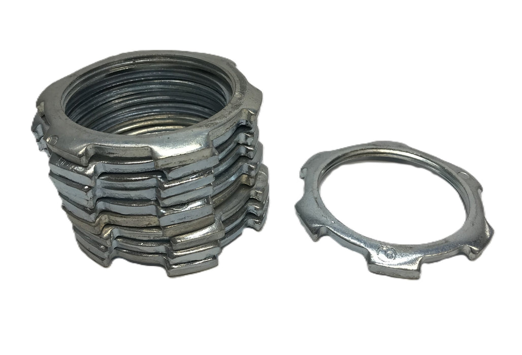 Unbranded 2" Conduit Lock Nut [Lot of 10] NOS
