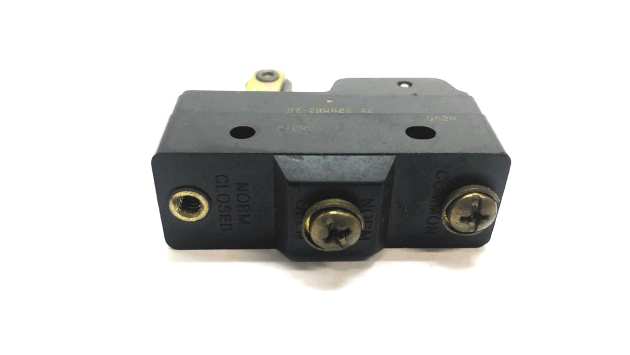 Micro Switch Roller Lever Limit Switch BZ-2RW822-A2 [Lot of 2] NOS