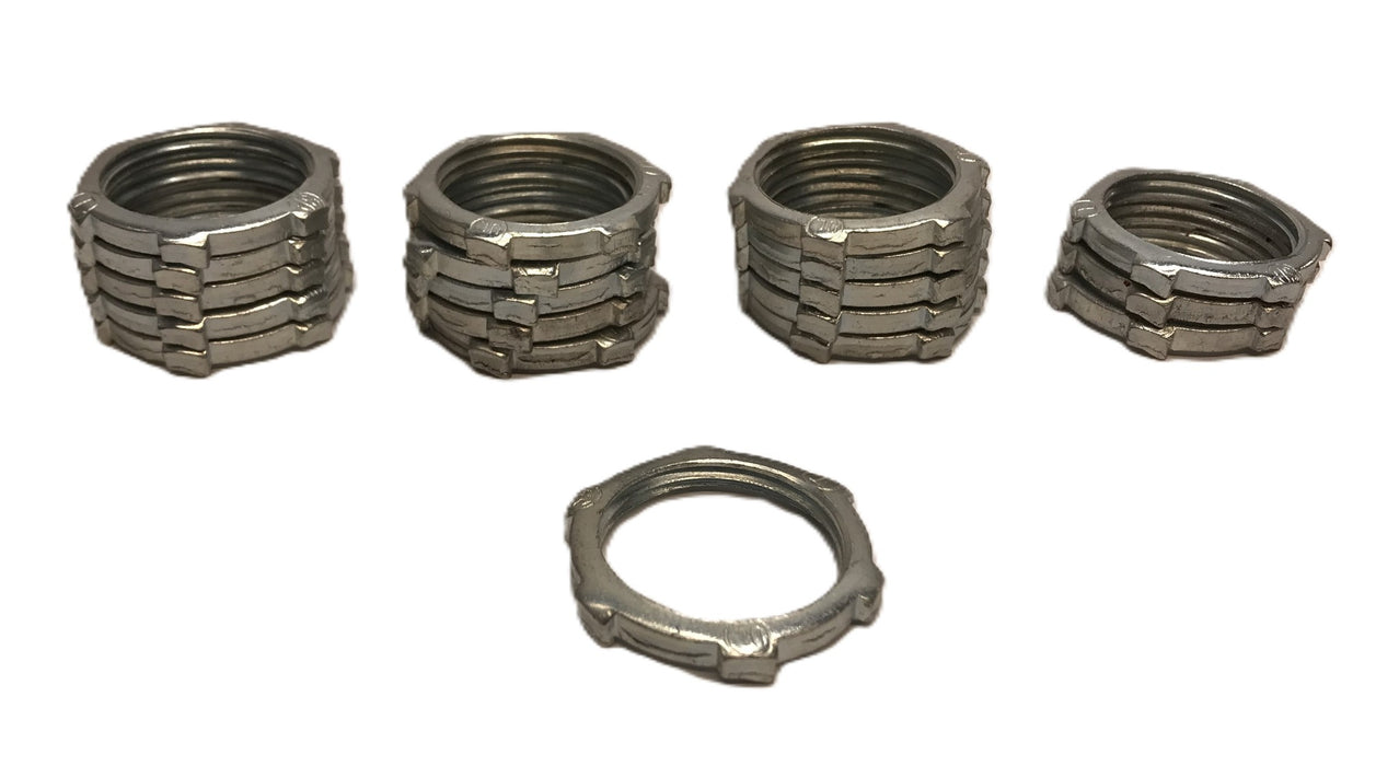 Appleton 1" Steel Locknut APBL100 [Lot of 19] NOS