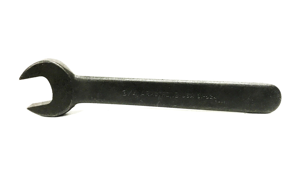 Armstrong Black Oxide 3/4 inch Single Head Wrench 31-024 NOS